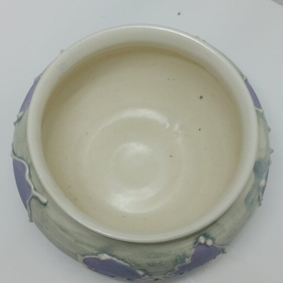 studio art pottery decorative handpainted vase bowl signed Home Decor Garden - Picture 4 of 5